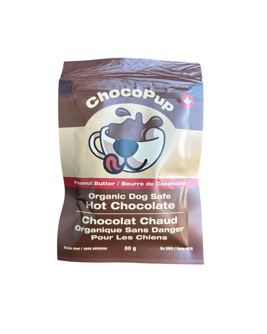 Peanut Butter Flavour- Doggy Hot Chocolate